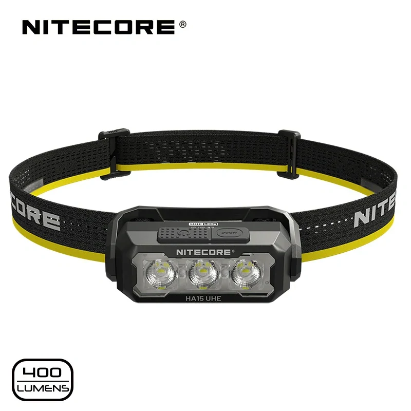 Nitecore HA15 UHE černá