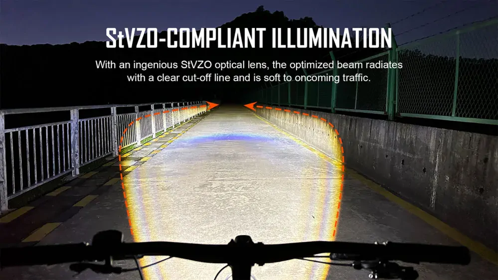 Magicshine ME StVZO 100LUX přední černá