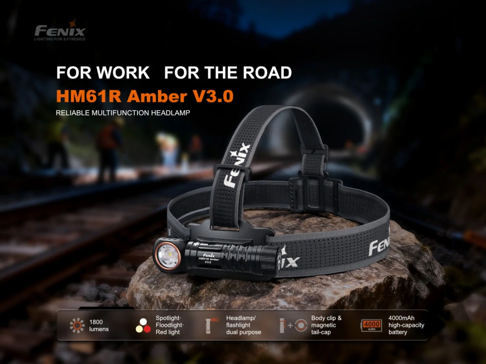 Fenix HM61R Amber V3.0