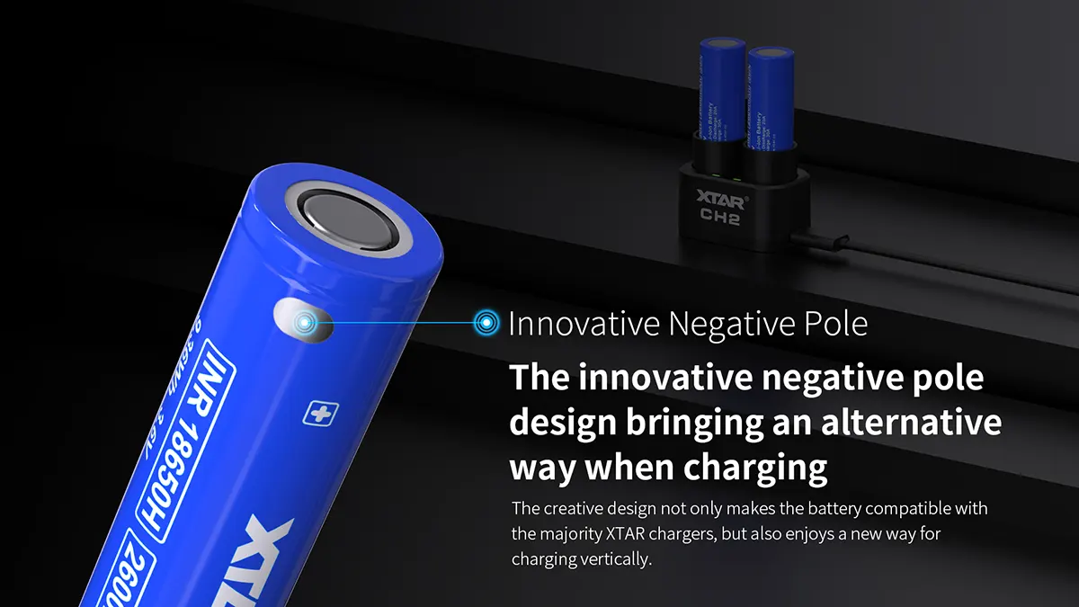 Baterie Li-ion 18650 Xtar 3.6V 2600mAh 35A INR