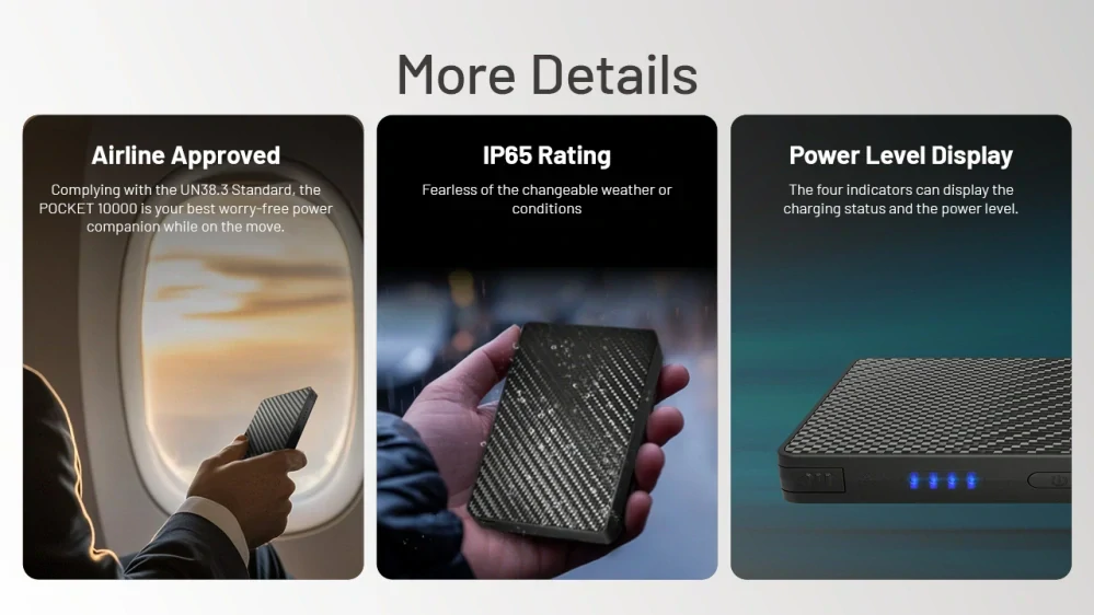 Powerbanka Nitecore POCKET 10000