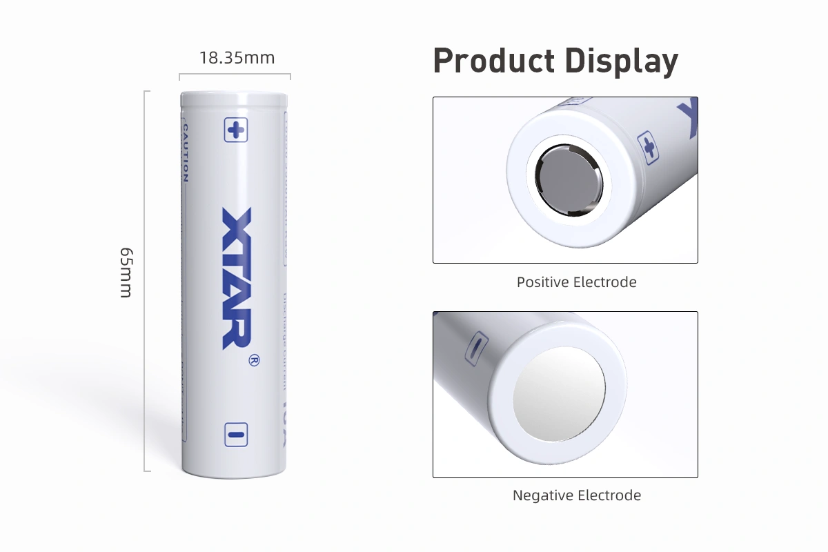 Baterie Li-ion 18650 Xtar 3.6V 3500mAh 10A RAW