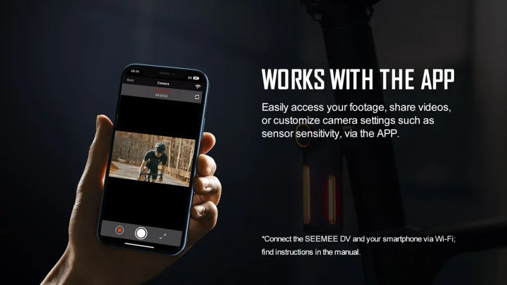 Seemee DV Camera 4f USB zadní černé