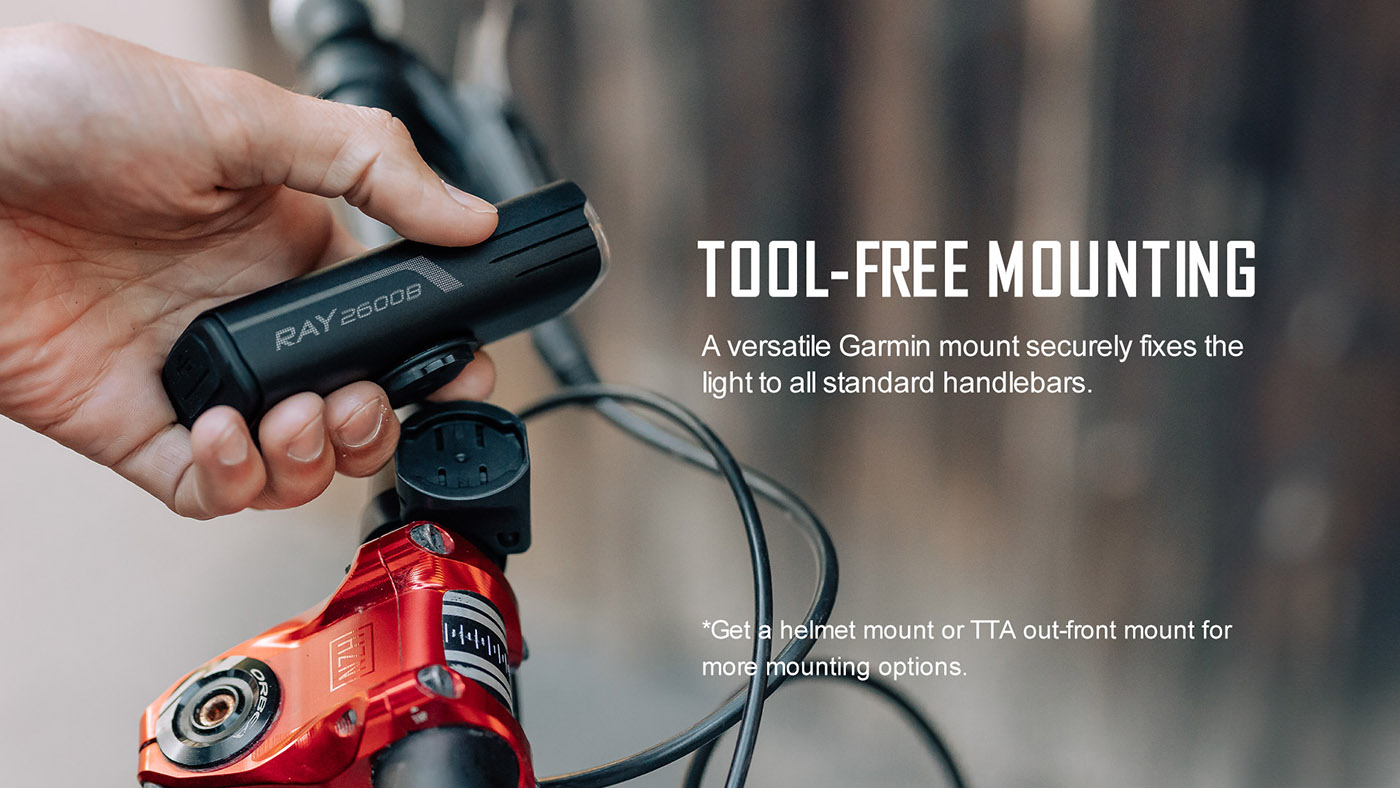 Magicshine RAY 2600B přední černá