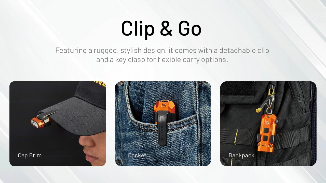 Nitecore TIP3 černá