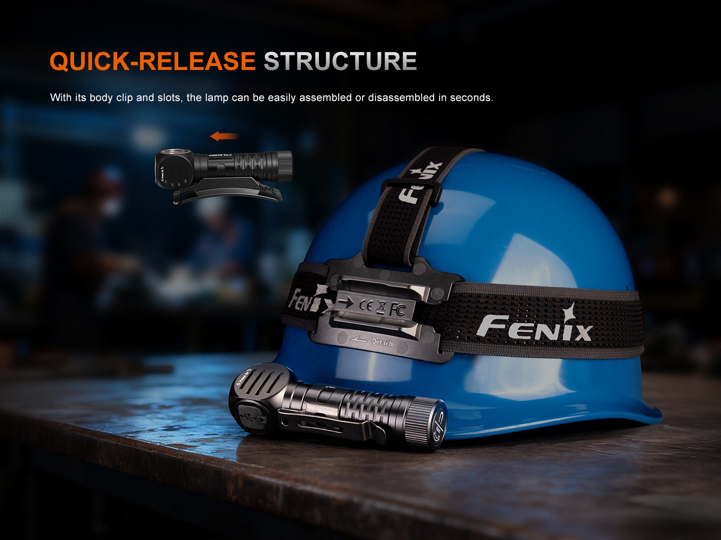 Fenix HM61R Amber V3.0