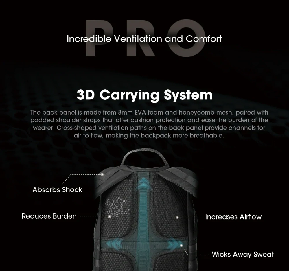 Batoh Nitecore BP23 Pro černý 23L
