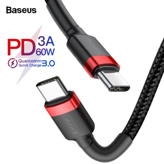 Kabel BASEUS USB-C PD / Cafule / 2M / 3A / 60W CATKLF-H91