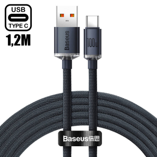 Kabel BASEUS USB-C / 1,2M / 5A / 100W CAJY000401