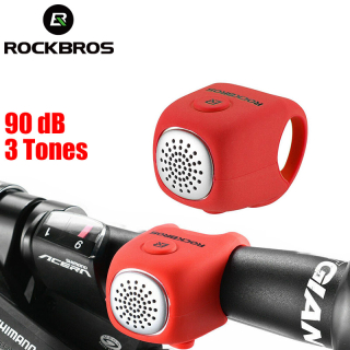Elektronický zvonek na kolo Rockbros CB1709RD červený