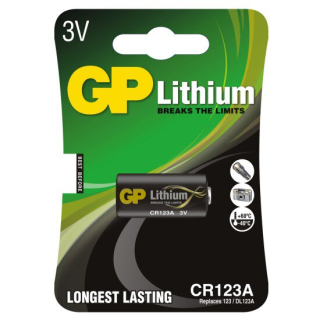 Baterie GP CR123A 3V Lithium